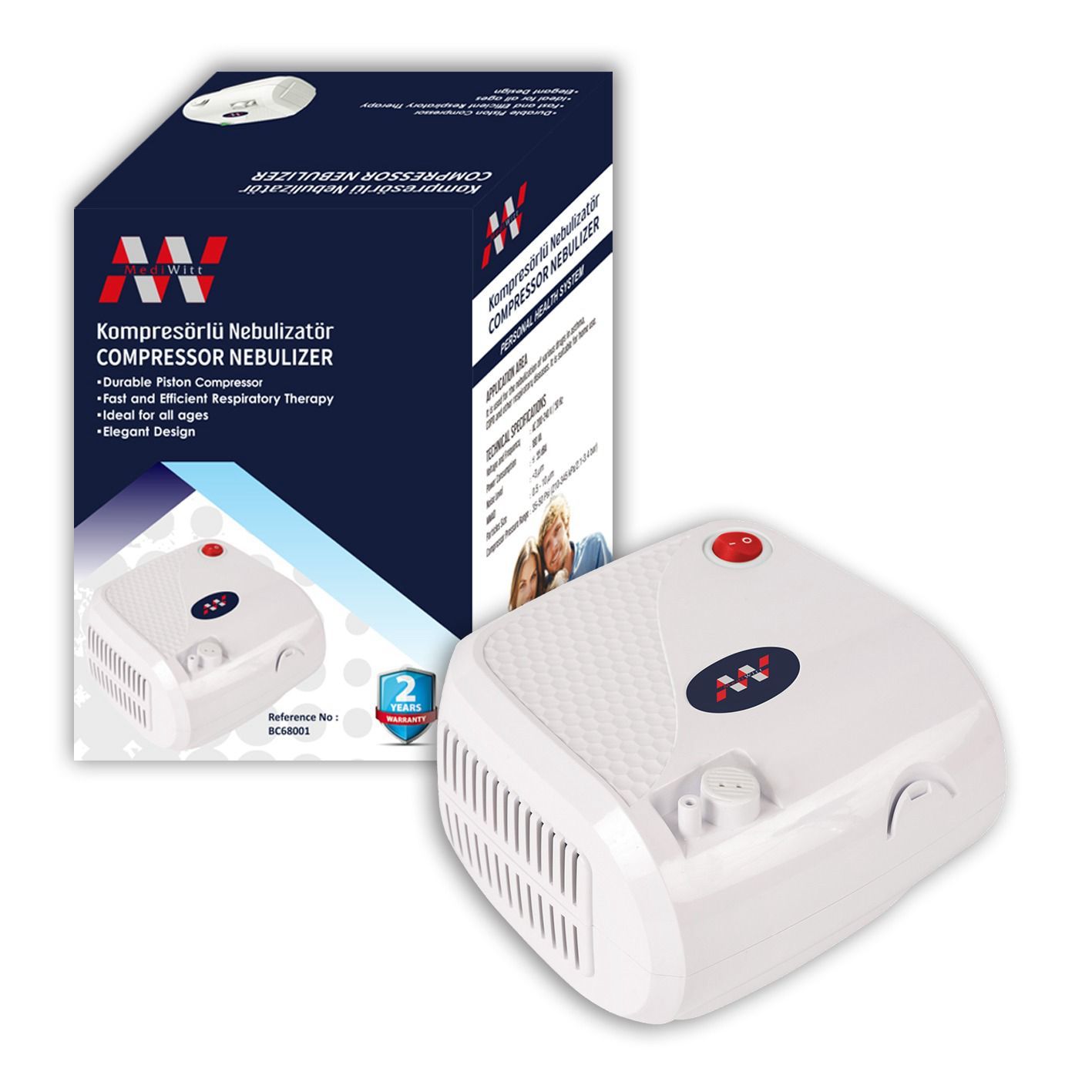 NEBULİZATÖR CİHAZI KOMPRESÖRLÜ