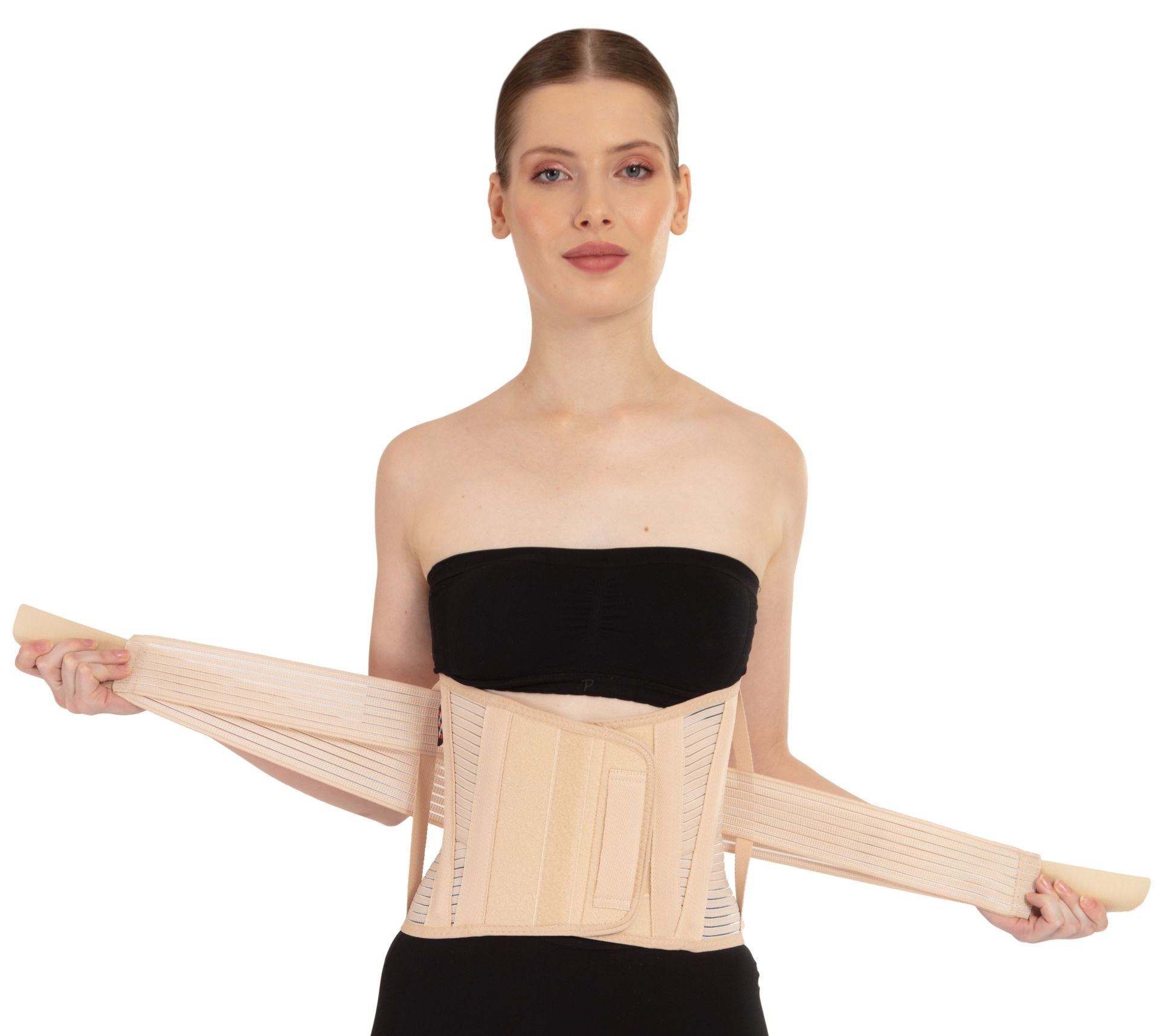 KORSE LUMBOSTAD ÇELİK BALENLİ 26 CM KEMERLİ