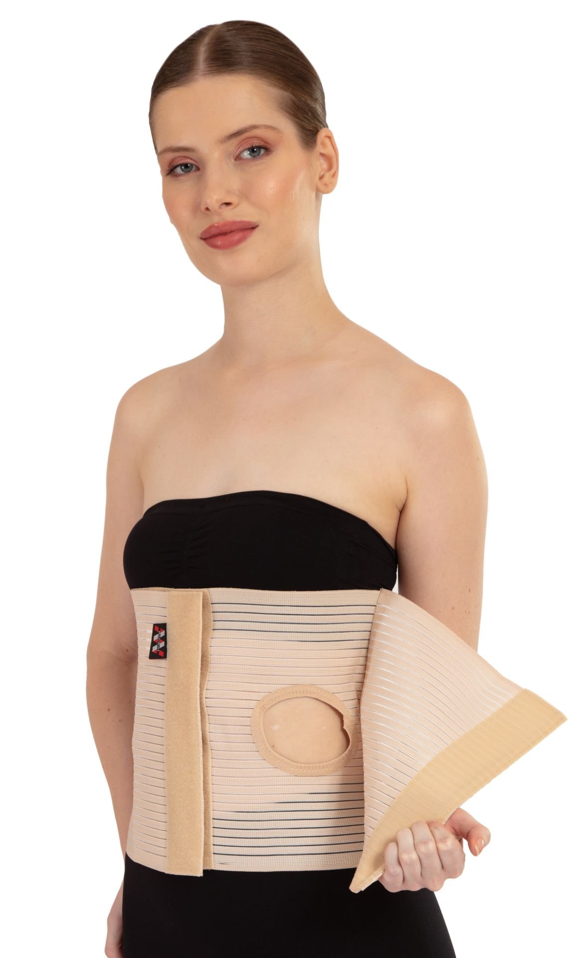 ABDOMİNAL KORSE - KOLOSTOMİ İÇİN-26 CM YÜKSEKLİĞİNDE
